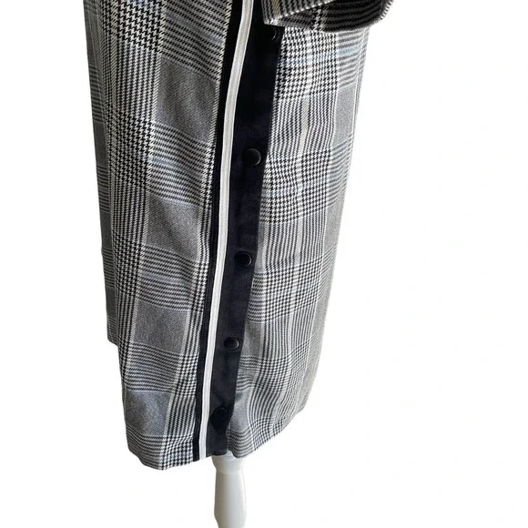 Zara Houndstooth Shift Dress Size M - Picture 4 of 6